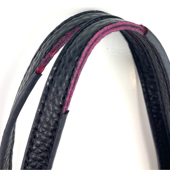 Women’s Black & Pink Triangle Cut Out Tote - Picture 6 of 7